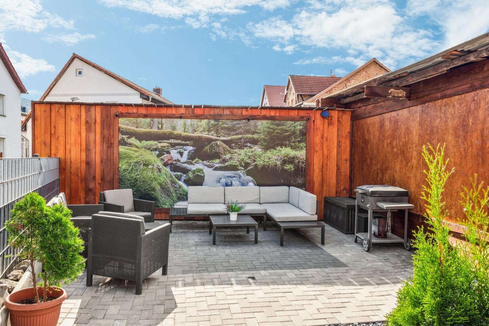 Apartment Harzlounge Center Thale - Grill & Garden Eksteriør bilde